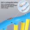 Reflex Game Reflex Drop Sticks Challenge Game with Remote, 3 Adjustable Speed Reflective Drop Stick Games, Hand-Eye Coordination Catching Sticks,(Yellow) view 4