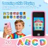 Kids Smart Phone Toy with 16GB SD Card & Drop-proof Silicon Case,3.0 Touchscreen, Dual Camera, MP3 & 14 Educational Games,Parental Control & Habit Tracker,Christmas Birthday Gift for Boys Girls view 4
