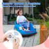 12V Kids Bumper Car, Electric Ride-on Toy with Parent Remote, 360Spinning, 2 Speeds, Bluetooth Music & LED Lights for Kids & Toddlers view 3