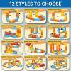 3D STEM Electric Train Set for Kids Ages 3-8 | Gravity-Defying 360 Race Track Building Toy with Motorized Train | Creative Learning Gift (99PCS) view 2