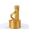 3D Printed Tower Castle Piggy Bank with Spiral Slide Coin Drop Design - Creative Coin Storage Container, Decorative Desk Accessory, Fun Gift for Kids Adults view 4
