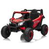 12V Kids Ride on Car with Remote Control, Electric 4-Wheeler for Kids 3-8 Years, Up to 5 MPH & 2h Playtime, 4 Spring Suspension,Bluetooth Music & LED Lights for Outdoor Adventure view 1