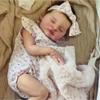 Anano Baby Doll Realistic Newborn 20inch Reborn Babys Dolls Silicone Full Body Girls Real Life Babys Dolls Silicone Full Body Girls Vinyl Toys Baby Doll Realistic Newborn view 2