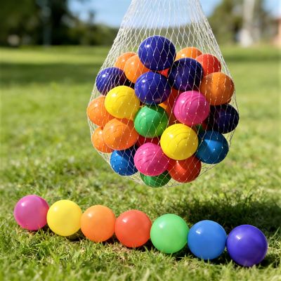 HAOAONANSHAN: Ocean Balls for Ball Pit (5.5cm) - CPC Certified 0+ Safe for Baby - Crush Proof Plastic Pitballs with Storage Bag - BPA Free (Macaron Mix) (100 Count)