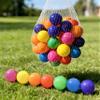 HAOAONANSHAN: Ocean Balls for Ball Pit (5.5cm) - CPC Certified 0+ Safe for Baby - Crush Proof Plastic Pitballs with Storage Bag - BPA Free (Macaron Mix) (100 Count) view 1