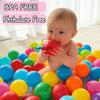 HAOAONANSHAN: Ocean Balls for Ball Pit (5.5cm) - CPC Certified 0+ Safe for Baby - Crush Proof Plastic Pitballs with Storage Bag - BPA Free (Macaron Mix) (100 Count) view 3
