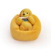 Party Animals Win Series Figures - Fluffy Action Figure with Detachable Sofa - 3.35in PVC Collectible Figure for Display, Golden Retriever Figure Gift Ideas for the Holiday, 1PC view 3