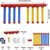 Speed Challenge Game, Multi-Player Catching Sticks Games, Hand Eye Coordination & Reaction Training, 3 Speed Modes, Suitable for Family Party Games (Multicolour-A) view 2
