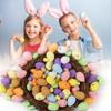 50Pcs Easter Speckled Eggs,Decorative Easter Eggs Easters Mini Egg Pastel EasterEggs Foam Speckled Egg Easters BirdEggs for Basket Fillers Spring Party Favors Home Centerpiece Decor view 1