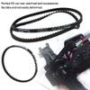 YUYTE RC Car Belt, 177T Rear and 516T Front Belt Spare Parts, Durable Rubber Material, Easy to Install, with Strong Performance, for XI XIS 3R RC Car Accessories (Black) view 3