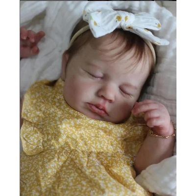 Anano Baby Doll with Accessories 20inch Life Like Babys Dolls That Look Real Reborn Babys Dolls Silicone Full Body Girls Vinyl Toys Real Life Baby Doll Silicone Full Body