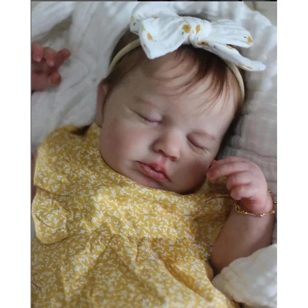 Anano Baby Doll with Accessories 20inch Life Like Babys Dolls That Look Real Reborn Babys Dolls Silicone Full Body Girls Vinyl Toys Real Life Baby Doll Silicone Full Body