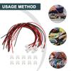 10 Sets for JST XH 2.54mm Connector Kit with 20cm 24AWG Wires, 2 3 4 Pin Male Female-Plug & Socket Terminals for DIY Electronics, RC Models(2p) view 4