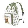 COWSROCK Personalized Bear Diaper Bag Backpack with Custom Name  Waterproof Multi-Pocket Baby Nappy Bag for Moms  Large Capacity Travel Backpack & Shower Gift for Baby view 2
