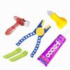 QIXINDGYH Small Building Brick Tool Set for Micro Blocks, Assembly and Disassembly Helper Kit with Pin Puller Pliers, Brick Separator, Hammer, Tweezers and Pry Tool(Color Random) (5 Pieces B) view 1
