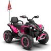 24V Kids Ride On ATV with Parent Remote Control, XXXL Electric 4-Wheeler with Suspension, Bluetooth, English Storytelling, Music, Lights, Power Display for Kids 312 view 2