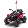 24V Kids Ride On ATV with Parent Remote Control, XXXL Electric 4-Wheeler with Suspension, Bluetooth, English Storytelling, Music, Lights, Power Display for Kids 312 view 3