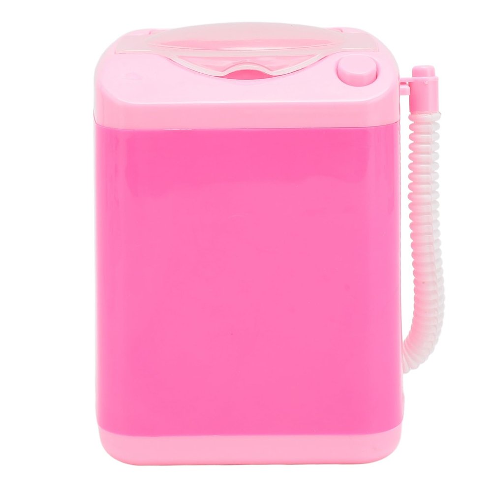 HETHLIF Electric Washing Machine Toy Makeup Sponge Cleaner Device for Lady Kids Simulation Automatic