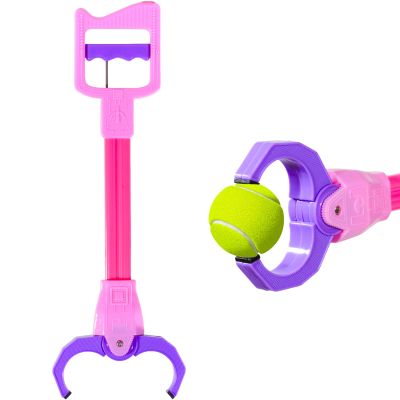 Duseu Claw Grabber Toy for Kids, Kids Robot Hand Pickup Tool, 15.7 Inch Pink Interactive Grabber Claw, Fun Mechanical Hand Toy for Childrens Play & Cleanup