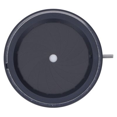 2.5-36mm Adjustable Iris Aperture Diaphragm, Optical Lens Accessory with 14 Blades, Precision Aluminum Alloy Diaphragm for Microscopes, Cameras, and Lab Equipment, Smooth Adjusta