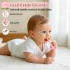 2 Pack Baby Teething Toys-BPA Free,Anti-Choking Design,Soothe Gums for 0-6 3-12 18-36 Months,Silicone Infant Toothbrush for Gum Massage,Newborn Infants Toddler Sensory Chew Toys view 3
