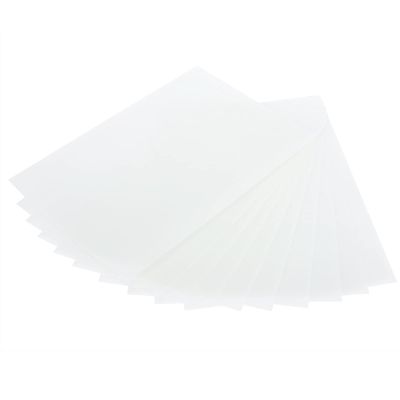 10Pcs Luminous Shrink Sheet Kit, DIY Shrink Film for Crafts, Heat Shrinkable Paper with Glow in The Dark Effect, Creative Art Supplies for Kids, BOPS Material, Size 8.3 x 11.6 Inch