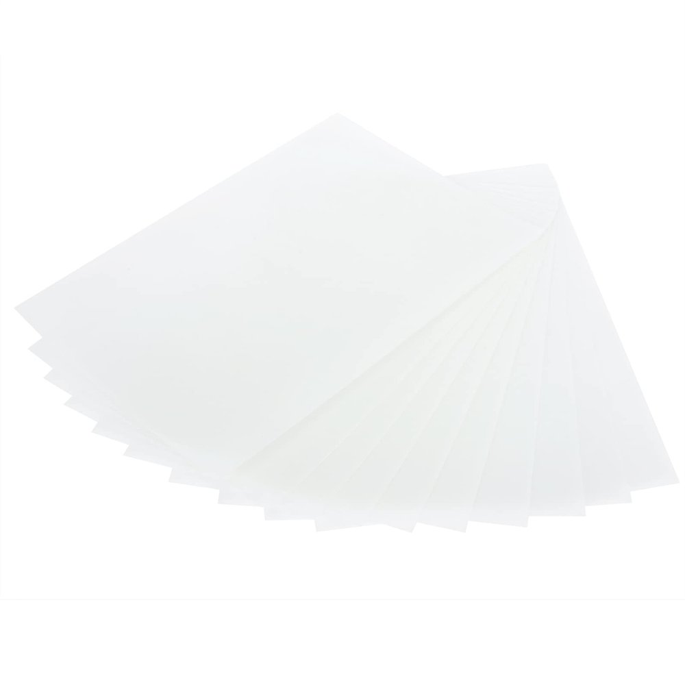 10Pcs Luminous Shrink Sheet Kit, DIY Shrink Film for Crafts, Heat Shrinkable Paper with Glow in The Dark Effect, Creative Art Supplies for Kids, BOPS Material, Size 8.3 x 11.6 Inch