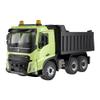 DOUBLE E Volvo FMX 1:20 Scale RC Dump Truck - Full Function (360 Movement/Lift/Dump), 2.4GHz Anti-Interference, LED Lights & Realistic Engine Sounds - Remote Control Construction Toy for Adults view 1