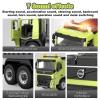 DOUBLE E Volvo FMX 1:20 Scale RC Dump Truck - Full Function (360 Movement/Lift/Dump), 2.4GHz Anti-Interference, LED Lights & Realistic Engine Sounds - Remote Control Construction Toy for Adults view 4