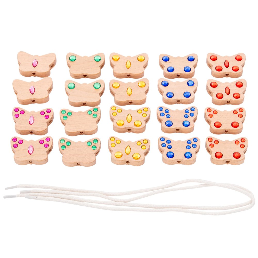 Butterfly Lacing Jewel Shapes