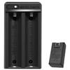 2 Slot Wall Charger for Rechargeable Batteries for Flashlights Headlamps Outdoor Garden Lights (4Button Top 2slot Charger) view 4