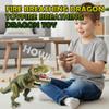 Fire Breathing Dragon Toy, Fire Breath Dino, Remote Control Walking & Spin-ning Dinosaur with 7-Color LED Firebreath Spray, Interactive Dance, Birthday Gift for Dinosaur Fans view 4