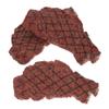 jojofuny 3 Pcs Artificial Fake Steak Play Food Models: Plastic Cooked Roast Beef Meat Props for Home Kitchen Decor, Cooking Play, Photography Props view 1