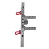 Anti Collision Aluminium Rear Bumper for Traxxax 4, RC Car Parts, CNC Precision Workmanship with Smooth Edge, Durable Aluminium Bumper for RC Crawler Cars, Includes Brackets an (8236T Titanium Gray) view 3