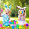24 Pack Easter Eggs Fillers with Finger Lights, Light Up Toys Glow In The Dark Non Candy Gifts Easter Egg Fillers Easter Hunt Filling Treats Easter Basket Stuffers Party Favor for Kids Boys Girls view 4