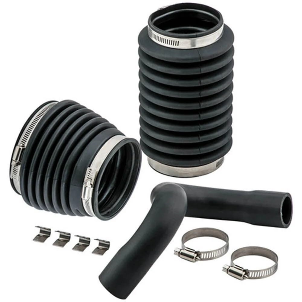 JITUIHOM U Joint Exhaust Hose Bellows Kit Compatible with Stern Drives Models AQ DP PT DP DPX SP Replacement for 875822 876294 876631 876632 875848