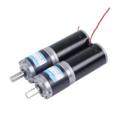 100KG 32MM 32-31ZY DC Planetary Gear Motor 24V 12V Low Speed Small Adjustable and Reversible Shaft Diameter 6/8MM(1538RPM,8mm 12V)