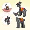 TOYANDONA 10pcs Miniature Donkey Figurines - Tiny Donkey Figures Mini Animal Figurines Resin Animal Statues for Home Yard Garden Decor view 4
