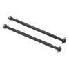 2Pcs Metal Steel Rear Drive Shaft Dogbone Parts for ZD Racing 1/7 DBX - 07 RC Car, RC Rear Drive Shaft Upgrade Parts, High Performance Shockproof Drive Shaft with Accurate 105mm Le view 4