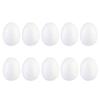 Zerodeko 50pcs 2. 4in Foam Easter Eggs White, Small Craft Eggs for DIY Projects, Solid Paintable for Crafts, Decorating Classroom Home Spring Decor view 1
