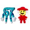 2-Pack Steal a Brainrot Plush Set  Brainrot 67 & Sammy (11-Inch)  Soft Huggable Decor Pieces for Rooms & Relaxation view 1