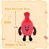 2-Pack Steal a Brainrot Plush Set  Red Bottle Guy & Yellow Bottle Guy (11.8-Inch)  Soft Huggable Decor Pieces for Rooms & Relaxation view 3
