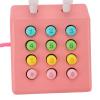 TOPINCN Wooden Telephone, Pretends Play Phone for Kids with Beech Wood Material, Enhances Imagination and Social Skills, Role Playing Educational Toy for Toddlers Age 3+ (Pink) view 4