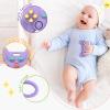 2 Pack Silicone Teethers for Babies 6-12 Months, Teething Toys for Babies 0-6 Months, Remote Teether for Baby, Sensory Toys for Baby,Toddler Infant Girl Boy Gifts view 2