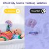 2 Pack Silicone Teethers for Babies 6-12 Months, Teething Toys for Babies 0-6 Months, Remote Teether for Baby, Sensory Toys for Baby,Toddler Infant Girl Boy Gifts view 4