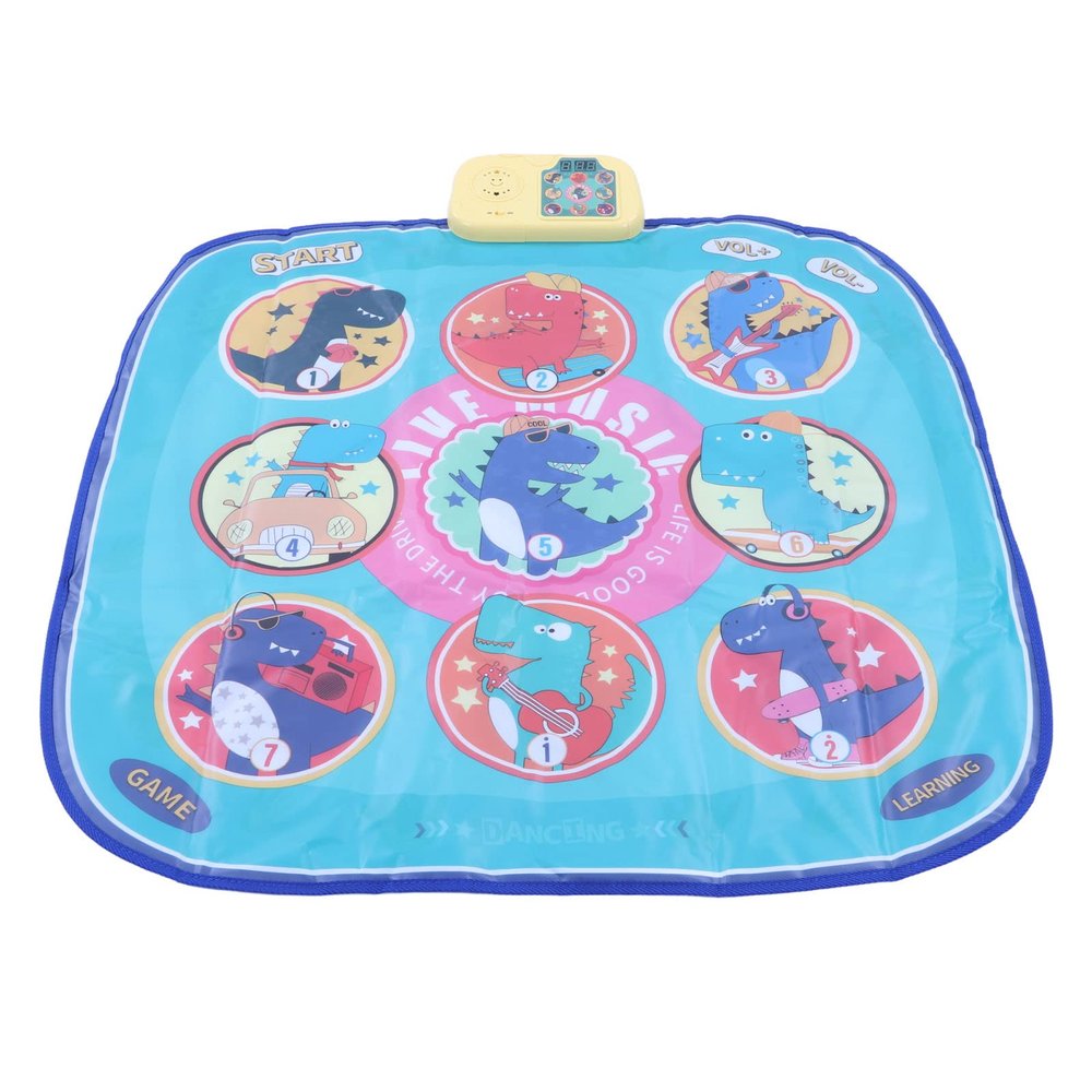 Chiyyak Musical Dance Pad, Dance Mat, Electronic Music Pad for Kids, Toddlers, Foldable Levels , with Bright Colors,