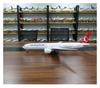 1/157 for Turkish 777 B777 Aircraft Model W Light and Wheel Landing Gear Diecast Resin Plane Scale Metal Airplane(Without Light) view 3