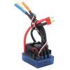 80A Brushless Senseless ESC Speed Controller, Waterproof ESC for RC Car Boat, High Performance Brushless Motor Controller with Aluminum Alloy Heat Sink, for 1/8 Sports Car Off - Ro view 2