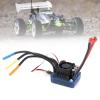 80A Brushless Senseless ESC Speed Controller, Waterproof ESC for RC Car Boat, High Performance Brushless Motor Controller with Aluminum Alloy Heat Sink, for 1/8 Sports Car Off - Ro view 3
