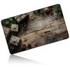 24" x 14" Zoned TCG Playmat, Commander MTG Game Mat, Gift Wooden Board view 1